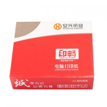 红印畅电打纸 241-2-1000压线3等分彩色