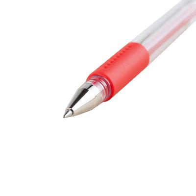 晨光(M&G)文具Q7红色0.5mm经典拔盖子弹头中性笔 签字笔 水笔 12支/盒
